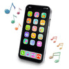 Ella Dream Musical Cell Phone Toy for 1-Year-Olds, Light & Sound, Black, Pretend Play Gift for Toddlers, Boys & Girls