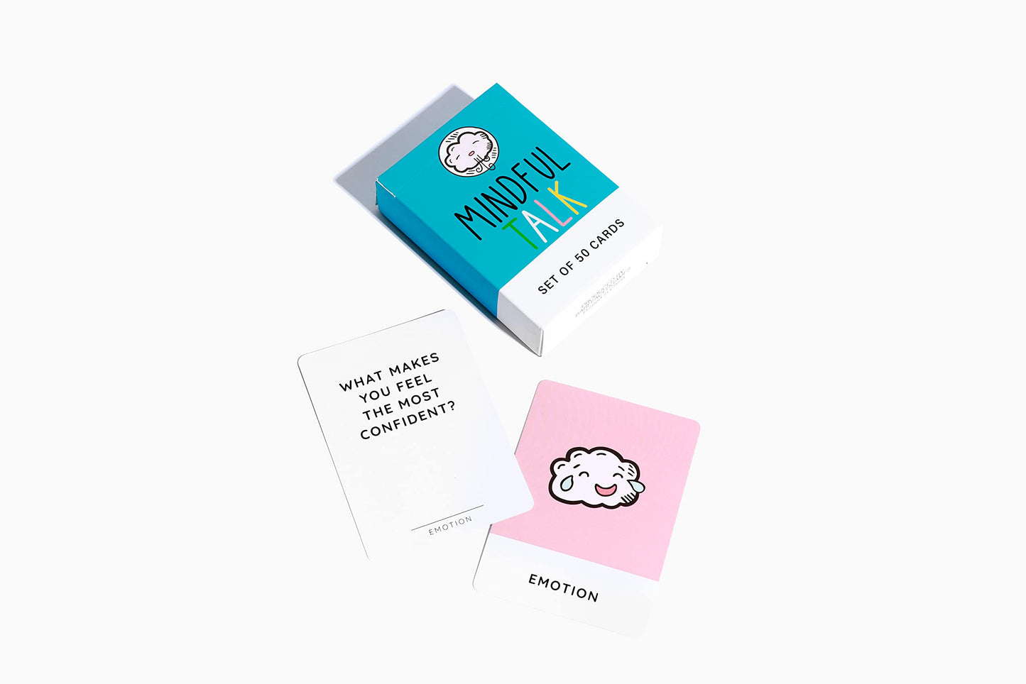 The School Of Mindfulness- Mindfulness Game For Kids: Mindful Talk Cards For Children And Parents- For Authentic And Meaningful