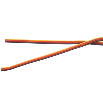 Vgoohobby 32feet 26AWG Servo Extension Cable 3Pin 30Cord Lead Extended Wiring for DIY Model RC Aircraft Car Wiring (Brown-Red-Or