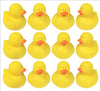 Cool Rubber Ducks (2'') Standard Size. (12 Pack) Cute Duck Bath Tub Pool Toys. (Regular Yellow Ducks)