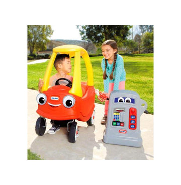 Little Tikes Cozy Pumper, Multicolor Plastic Toy, 14in x 15in x 17.5in, Model 645327M