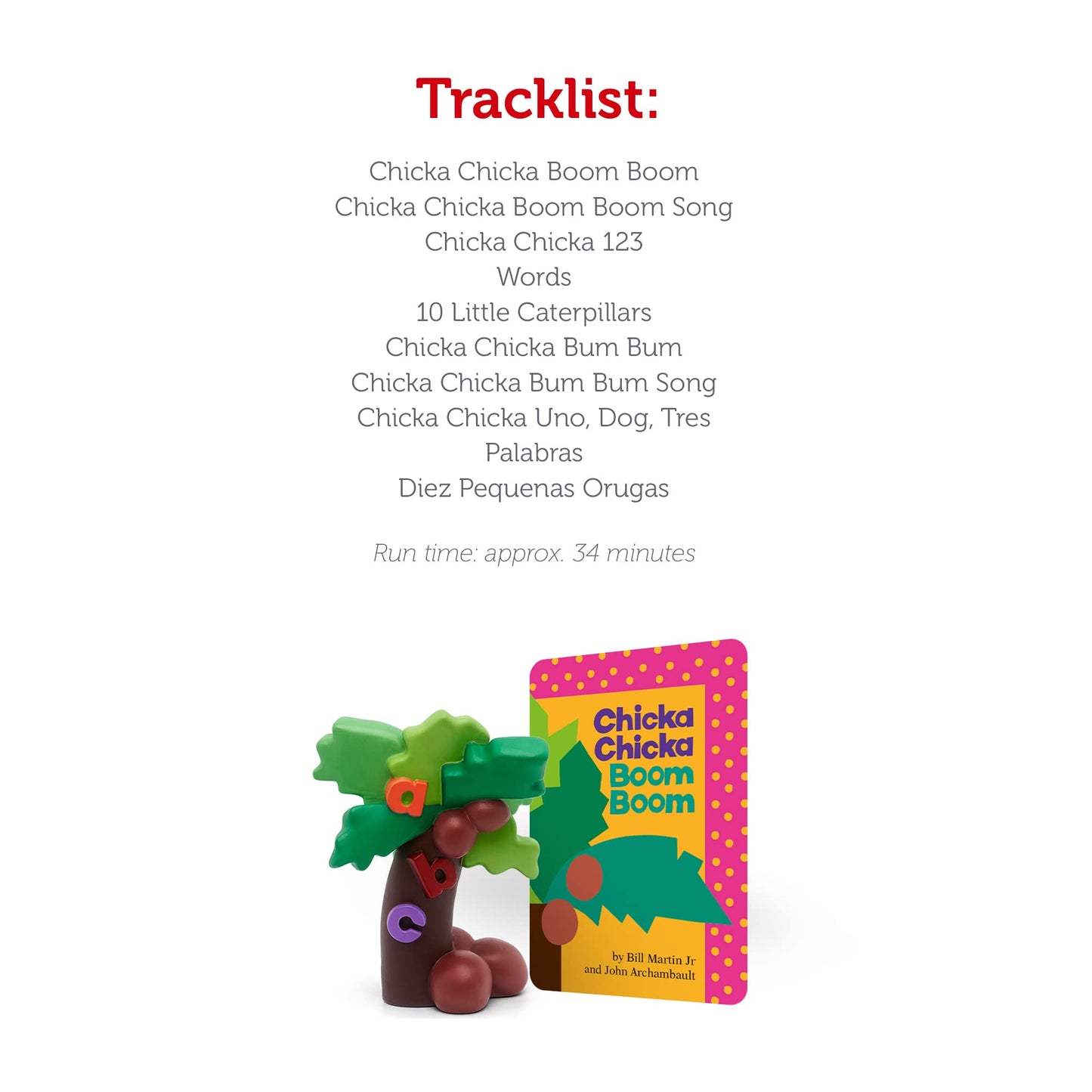 Tonies Chicka Chicka Boom Boom Audio Play Character