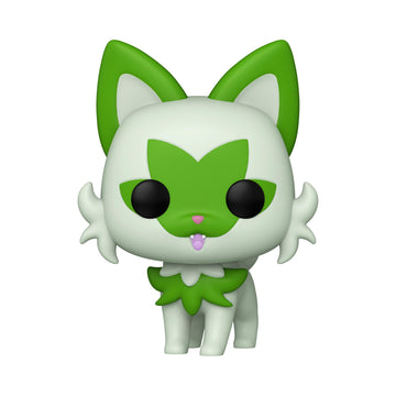 Funko Pop! Jumbo Pokemon Sprigatito Vinyl Figure - Multicoloured - Standard Size - Model 77548 - Collectible Toy for All Ages