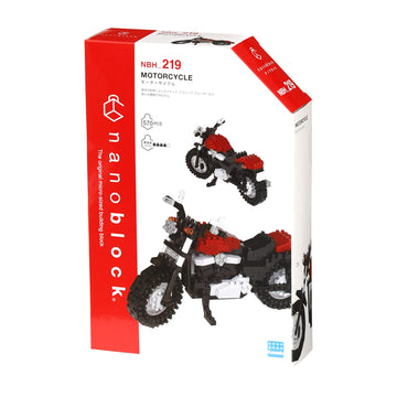 Nanoblock - Vehicles - Motorcycle, Sights To See Series Building Kit
