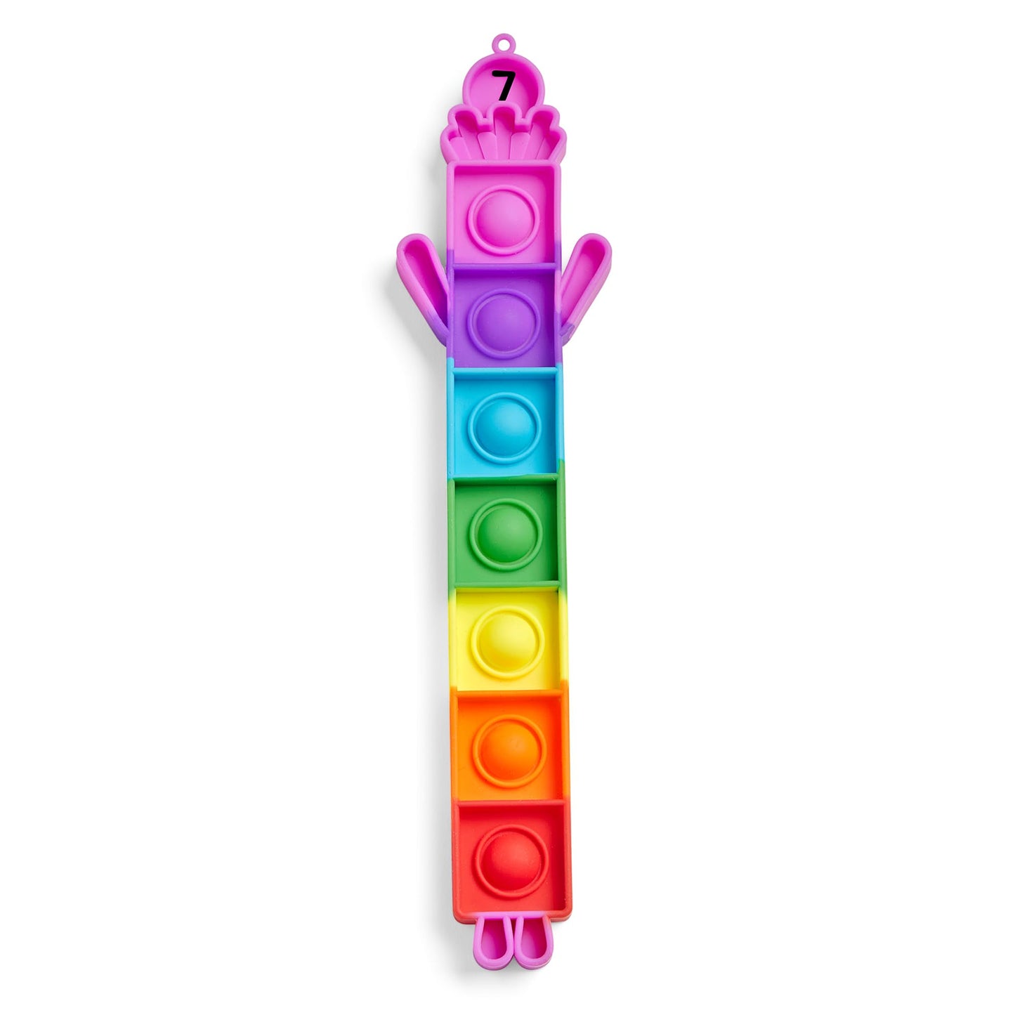 Hand2Mind Numberblocks Sensory Bubble Poppers, Push Pop Fidget Toys, Keychains For Kids, Counting Math Manipulatives, Calm Down