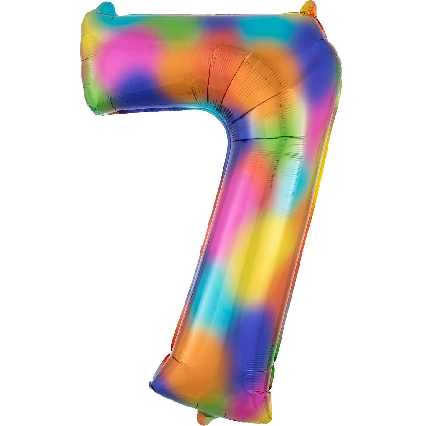 ANAGRAM INTERNATIONAL 34 NUMBER 7 RAINBOW SPLASH-PKG, Multi (3853711)