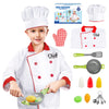 Lesheng Space Chef Costume For Kids, Cook Role Play Dress -Up Set With Realistic Kitchen Toys, Pretend Chef Outfit For Halloween