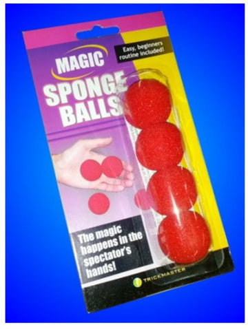 Trickmaster Magic 1.25 Inch Red Sponge Balls Instructions