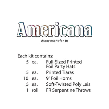 Americana Assorted For 10