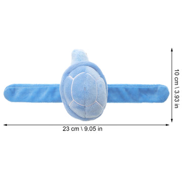 Plush Slap Bracelets Animal Slap Bracelets Kids Plush Turtle Wristbands Stuffed Puppy Doll Slap Bands for Boys Girls Birthday An