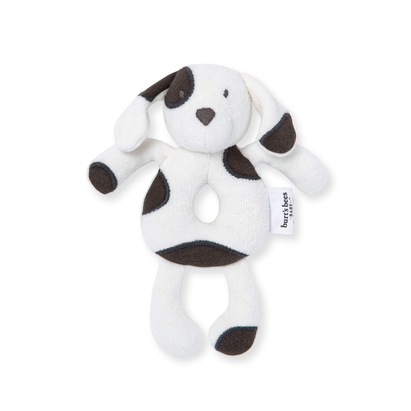 Burt's Bees Baby Unisex Infant Rattle Toy, Nursery Sensory Animal Plush Made with 100% Organic Cotton Shell and Polyester Fill,