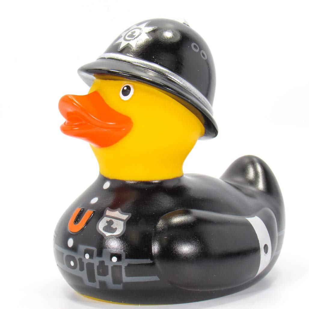 Constable (British Police) Rubber Duck Bath Toys By Bud Ducks | Elegant Gift Packaging - 'Ello, Ello, Ello!