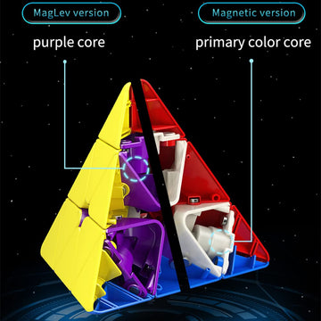 Bukefuno Moyu Rs Maglev Pyramid 3X3 Speed Puzzle Mfjs Moyu Maglev Pyraminx M Stickerless 2022 Cube