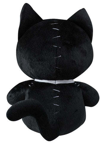 Summit Collection Furrybones Black Cat Mao Mao Wearing White Bow Tie Plush Doll