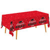 Graduation Party Decorations, Gongrats Grad Tablecover For Graduation Party Supplies, 3 Pcs Class Red Table Cloths, 54''X108''