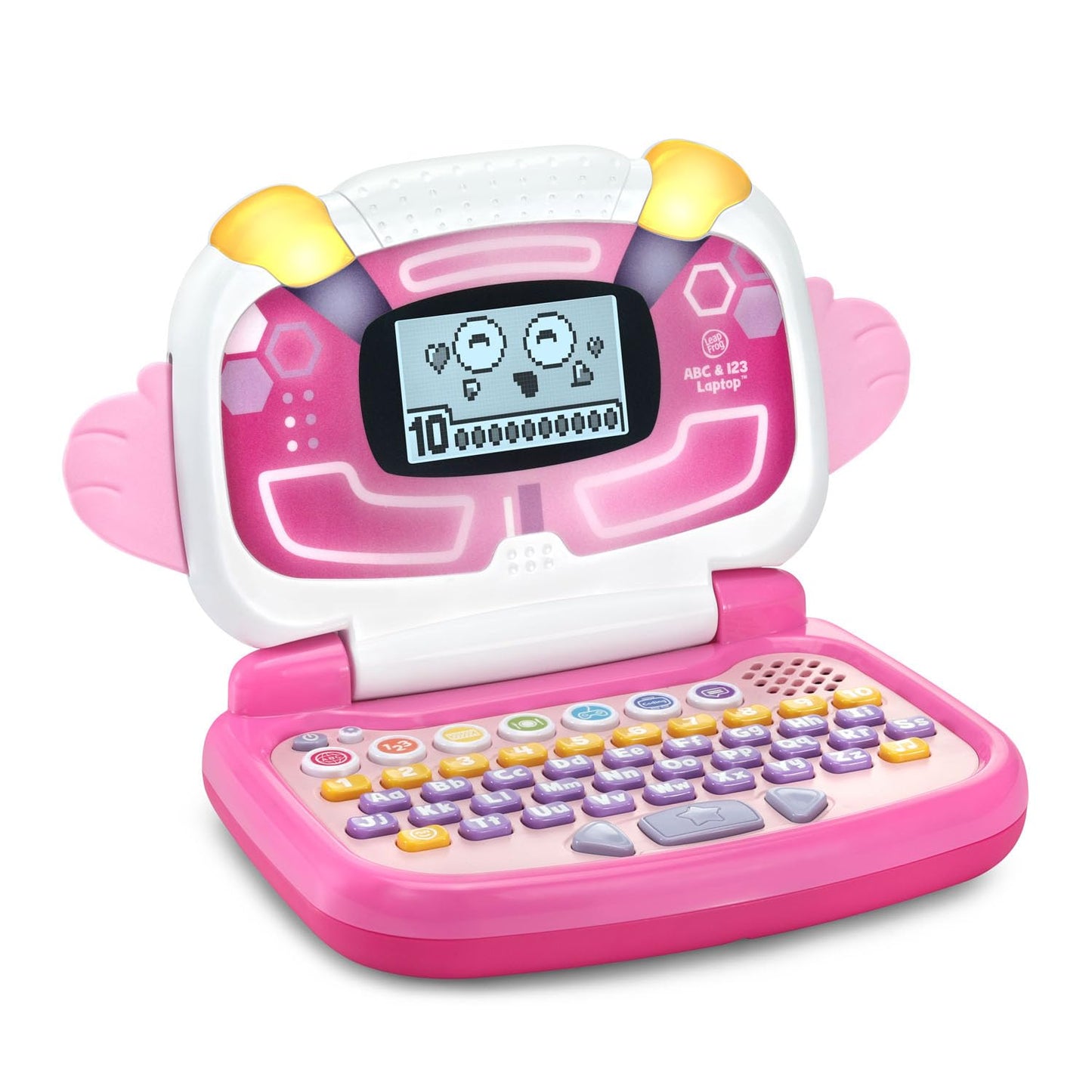 Leapfrog Abc And 123 Laptop For Preschoolers Ages 3-7 Years, Pink