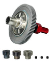 91T Spur Gear Slipper Clutch Set Upgrades Part Compatible with 1/10 Arrma Granite 4X4 550, Senton 4X4 550, Typhon 4X4 550, 91T 4