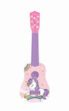 Lexibook, Unicorn, My First Guitar Unicorn For Children, 6 Nylon Strings, 21'' Long, Guide Included, Pink/Purple, K200Uni
