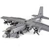 Xingbao Military Army Series The AC130 Aerial Gunboat Set Building Blocks Bricks Educational Toys Classic Model WW2 Toys mature-themed Toys for Men Compatible All Major Brand