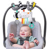 Itzy Ritzy Spiral Car Seat & Stroller Activity Toy - Stroller & Car Seat Toys For Ages 0 Months And Up - Hanging Toys Include Da