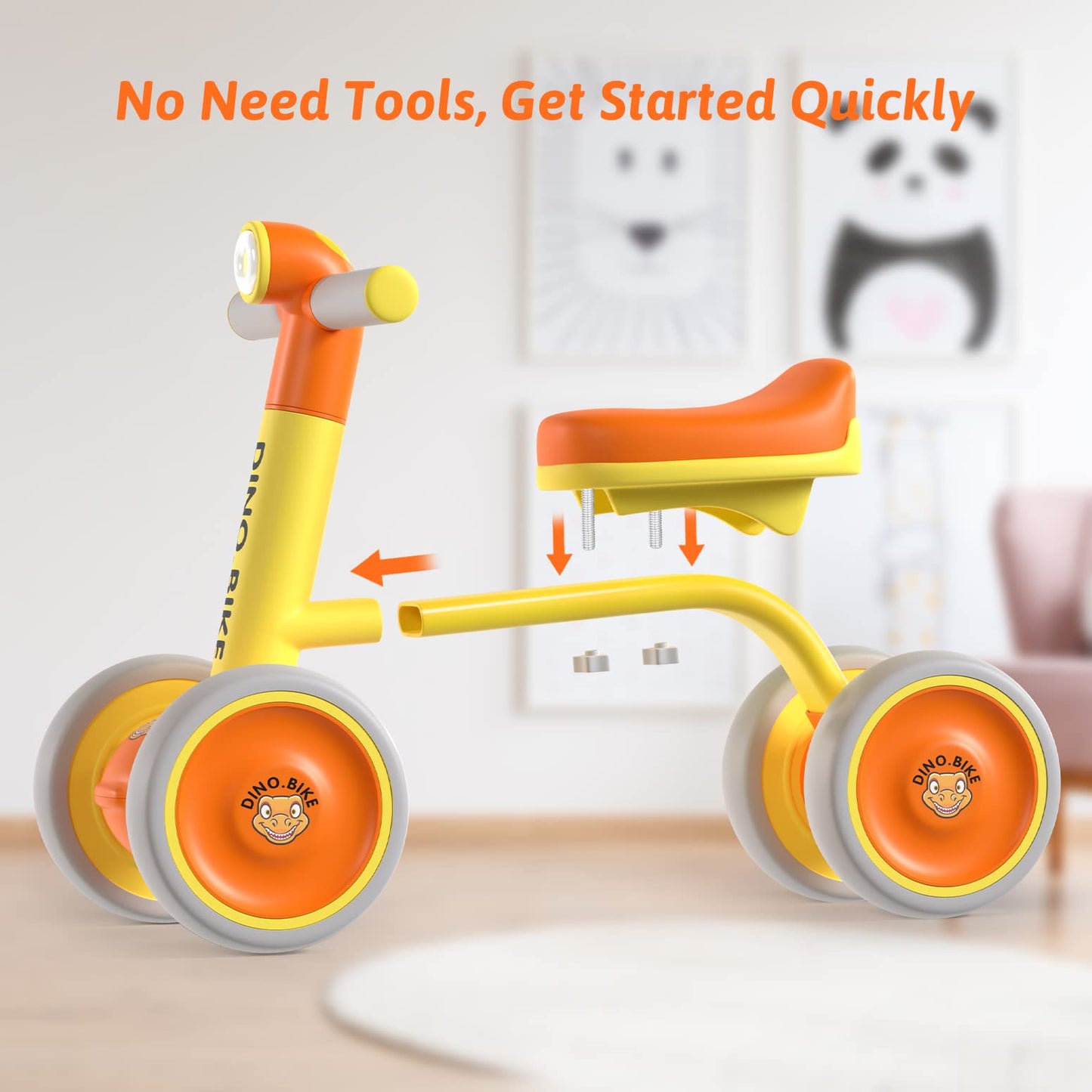 RONSTONE Baby Balance Bike 1+ Year Old Girls Boys
