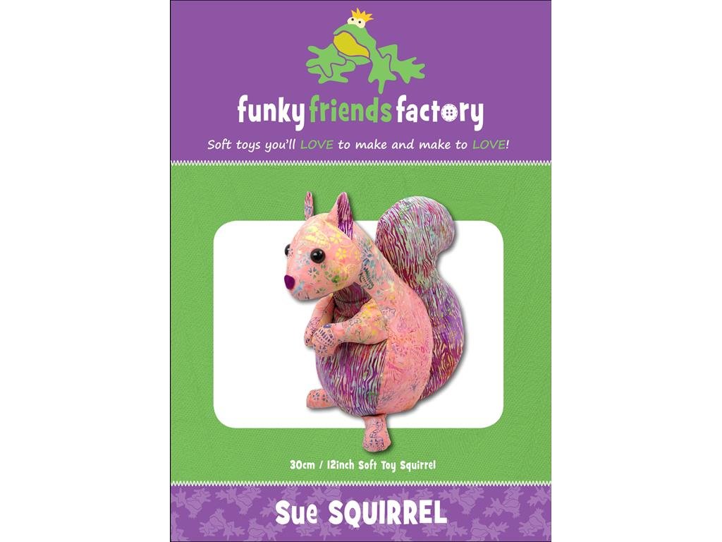 Funky Friends Factory Sue Squirrel Ptrn, None