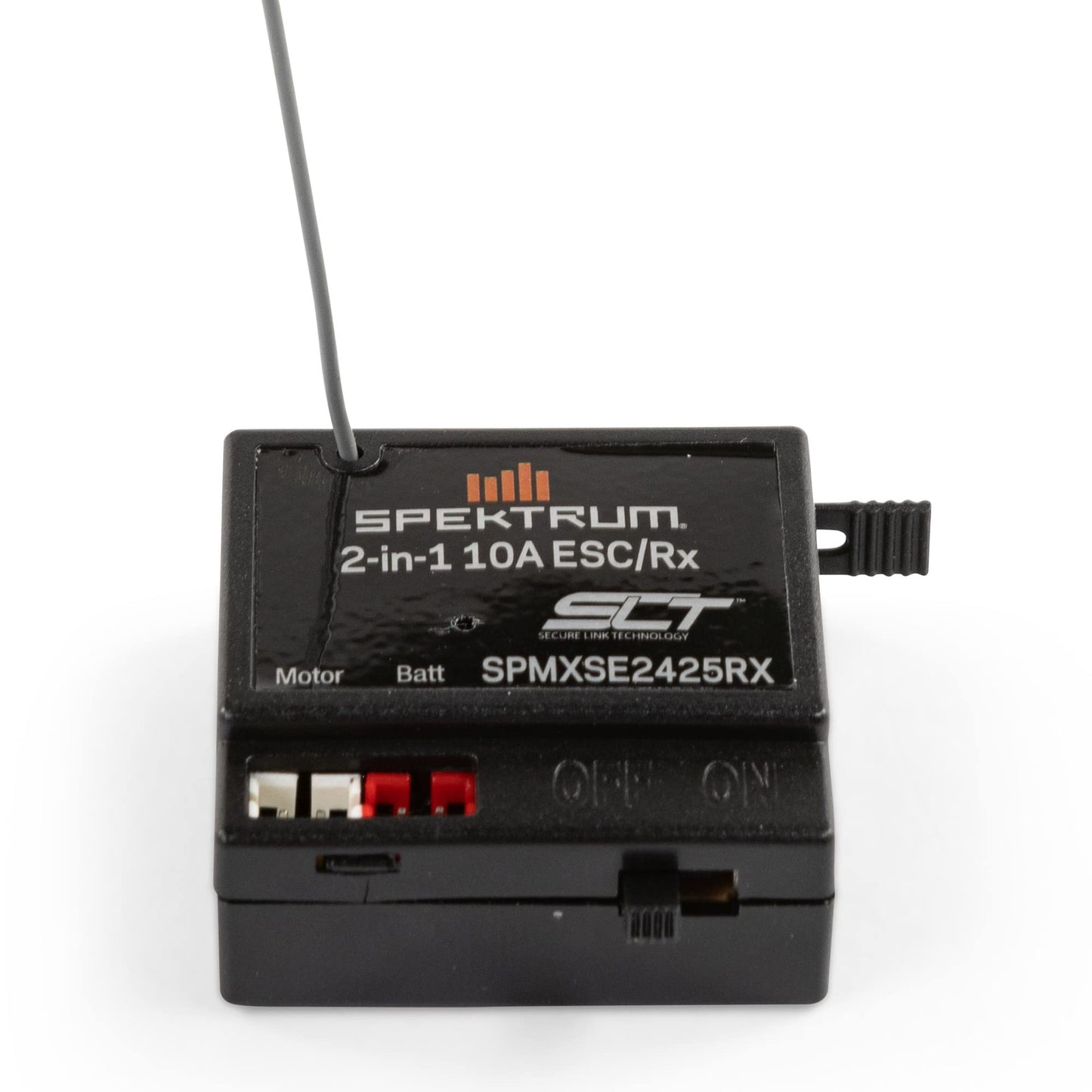 Spektrum 10 Amp Brushed 2-in-1 ESC/SLT Receiver Combo, SPMXSE2425RX
