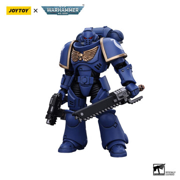 Joytoy Warhammer 40K Space Marines 1/18 Action Figures Joy Toy Mecha Figure Model Ultramarines Outriders Brother Catonus