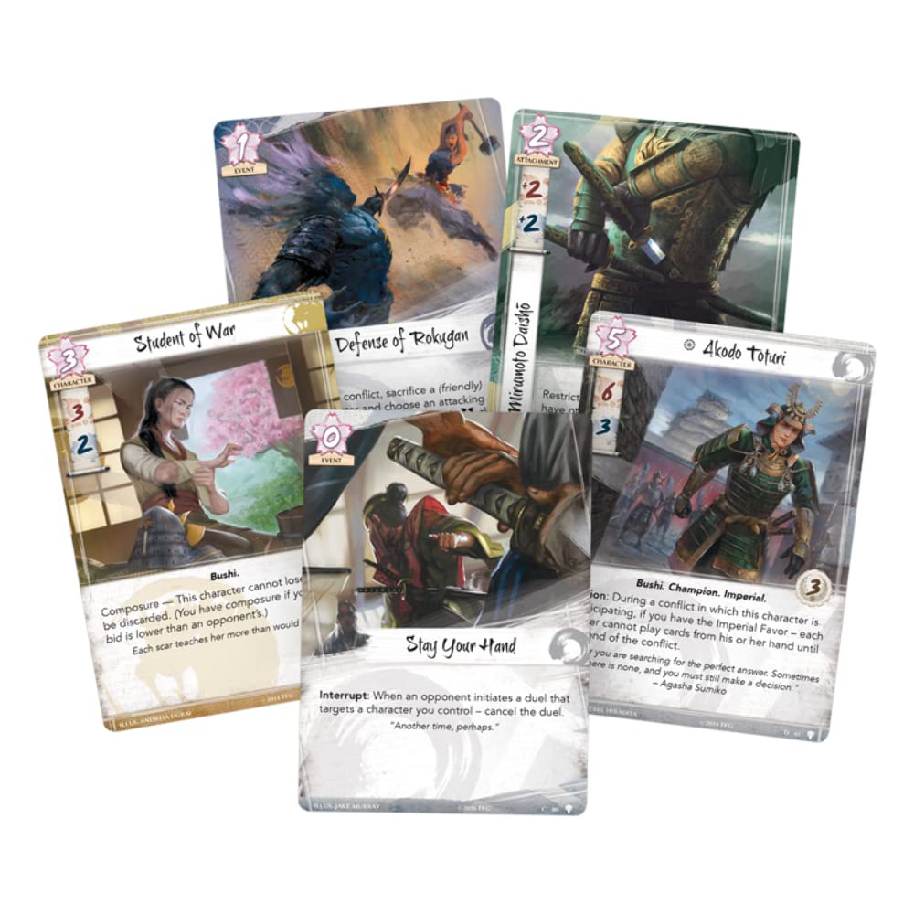 Fantasy Flight Games Legend of The Five Rings Card Game - Children of The Empire Expansion, 2 Players, Ages 14+, Plastic, Various Colors