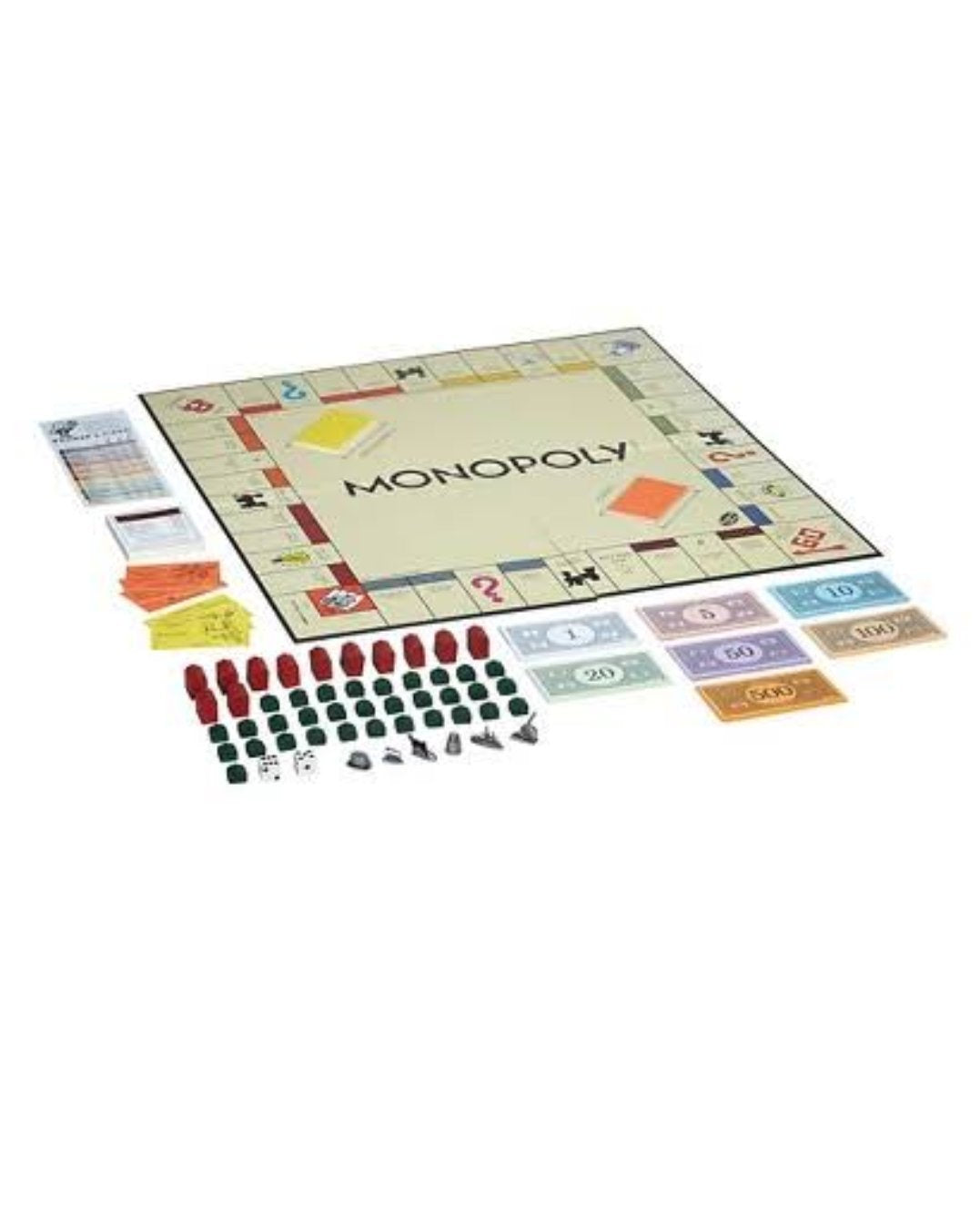 Hasbro Retro New Monopoly Game Edition - Wooden, Metal - Model B7743