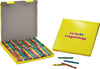 Lucky Art Crayons Bulk 4 Packs Crayon For Kids Non-Toxic Crayon Party Favors (Standard, 400 Sets (1600 Counts))