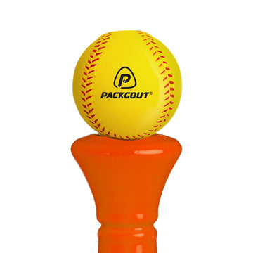 PACKGOUT Soft Baseballs, Foam Baseballs for Kids Teenager Players Training Balls 12Pcs (Red, Blue, Yellow, Green)