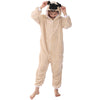 Lobujou Animal Hooded Costume For Kids Boys Girls Flannel Onesie Halloween Cosplay One Piece Pug Dog 130