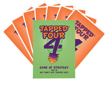 Tapped Four Card Game, 2 To 8 Players - Strategy, Luck, Laughter, Nonstop Fun For Family And Friends