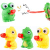 Lbkkc Frog Dinisaur Toys Tongue Sticking Out, Creative Party Favor, Novelty Relief Stress Squeeze Toys Funny Gags Gifts For Kids