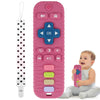 Fu Store Silicone Teething Toys For Infant Toddlers, Remote Control Shape Teethers For Babies Chew Toys, Relief Soothe Babies Gu