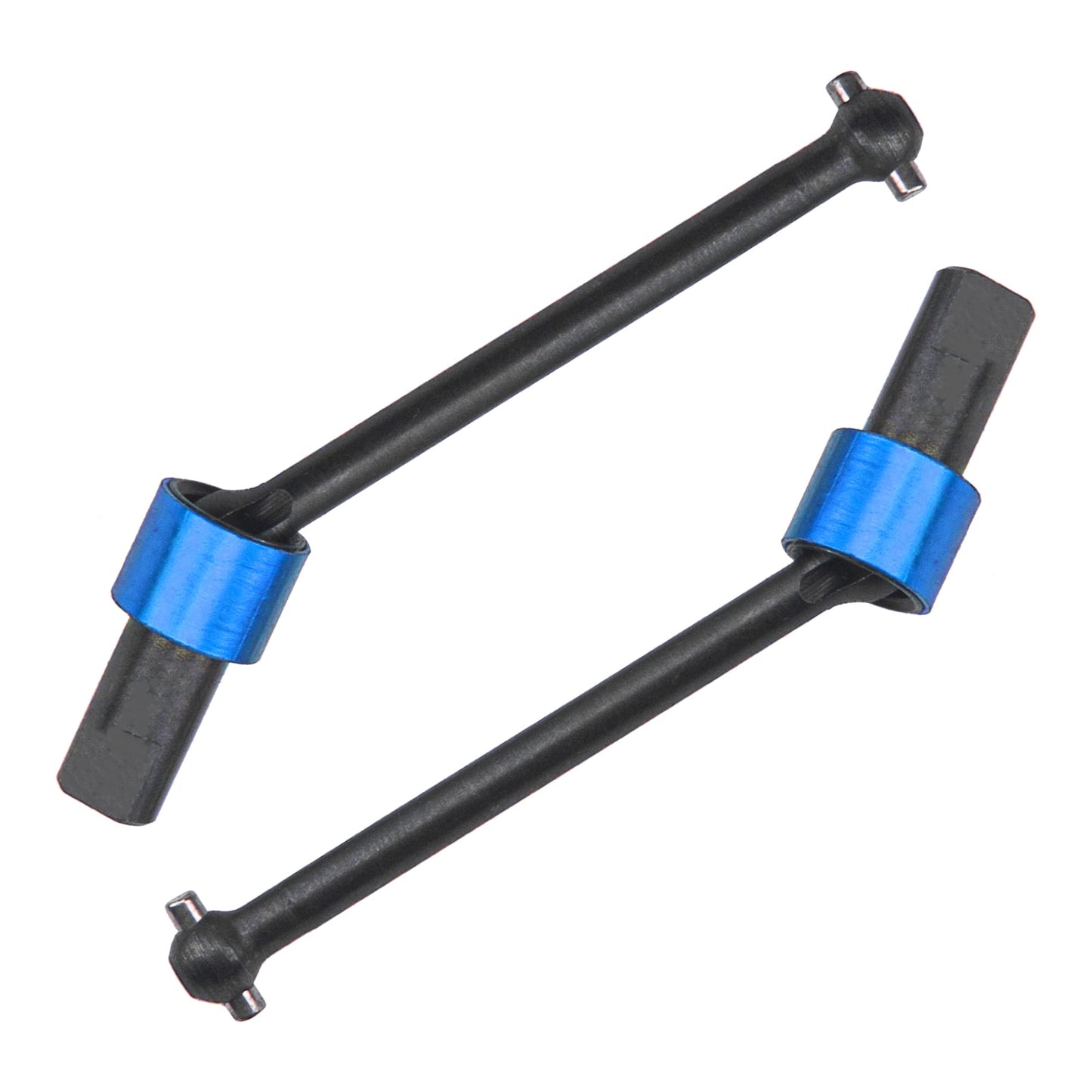 Vgoohobby Aluminum Alloy Front & Rear Driveshaft & Hex Wheel Hub Set Replacement of 7650 7669 Compatible with Traxxas 1/18 LaTra