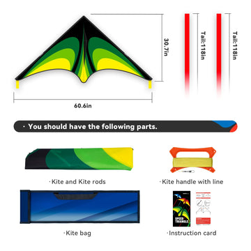 Delta Kite For Kids & Adults