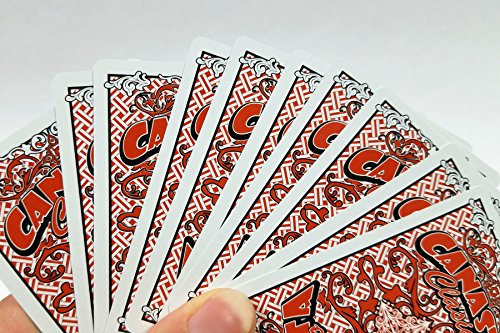 Canasta Clásico Playing Card Double Deck Set - Deluxe Edition 5 - Includes 2 Single Deck Of Cards That Show Point Values To Help Keep Score