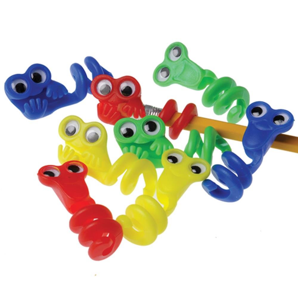 U.S. Toy Wiggle Eye Pencil Wraps, Assorted Colors, 1 to 2 inches (UST4257)