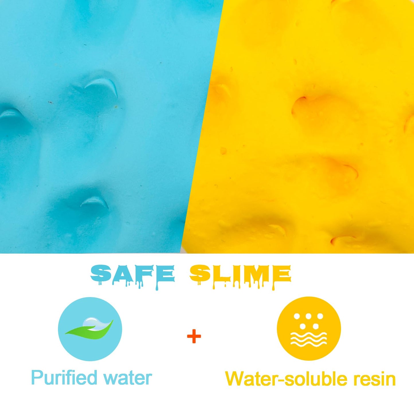 58 Pack Mini Butter Slime Kit,Super Soft And Non-Sticky,Diy Putty,Peach Slime,Stress Relief Toy For Girls And Boys Age 10-12, Sl