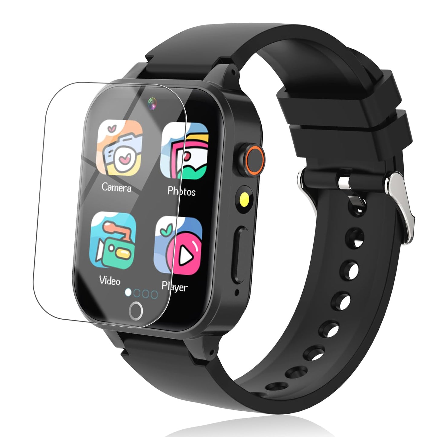 Kids Game Watch For Boys With 26 Puzzle Games Hd Touchscreen Camera Music Player Flashlight Pedometer, Kids Toys Birthday Gifts