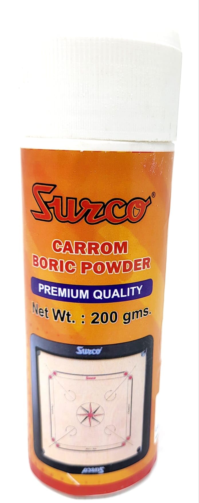 Surco Professional Carrom Board Powder For Carrom Board - 200 Gms ...