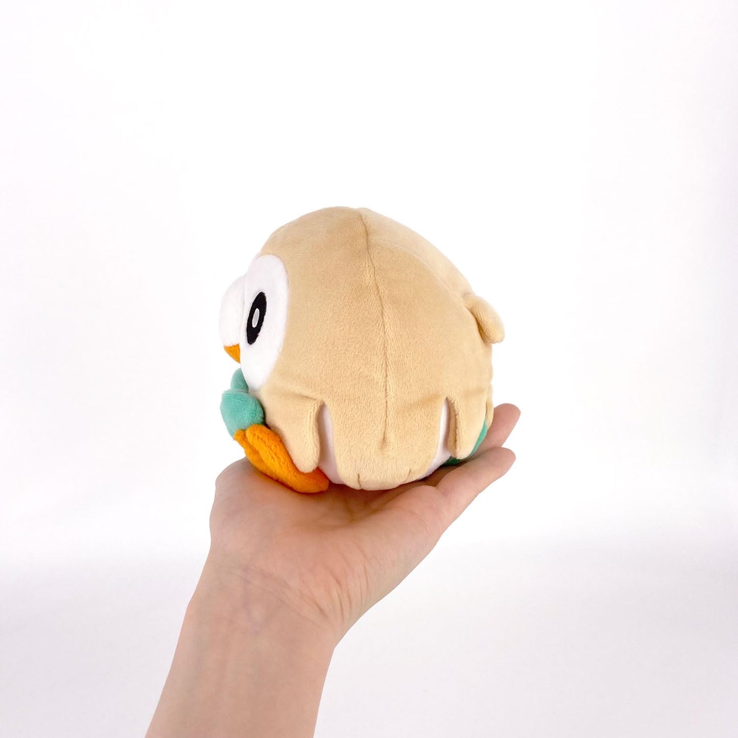 Sanei Pp54 Rowlet Pokemon All Star Collection Stuffed Plush, 4.5''