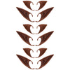 Freshme 6 Pairs Brown Elf Ears - Short And Long Fairy Ears Set Anime Pixie Ear Silicone Vampire Ears For Women Girl Cosplay, Chr