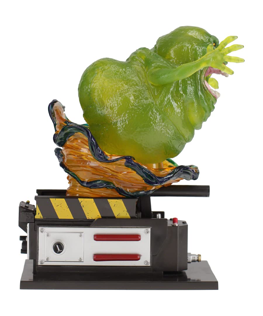 Royal Bobbles Ghostbusters Classic Slimer Bobblescape™ In Ghost Trap Vortex – 6.2 Inches Tall – Collectible Bobblehead Statue