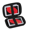 Hermitshell Hard Travel Case for Mattel UNO Classic Card Game - Not Including Cards (Black)