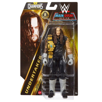 WWE Main Event Series Champions - 6-inch Articulated Figure - Undertaker Figures + Belt