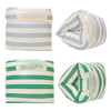 2-4 Pack Arm Floaties for Kids mature-themed - Vintage Striped Inflatable PVC Swimming Rings Pool Floats Arm Bands for Kids mature-themed Toddlers Children 3-5-6-12 Years (Blue+Green)