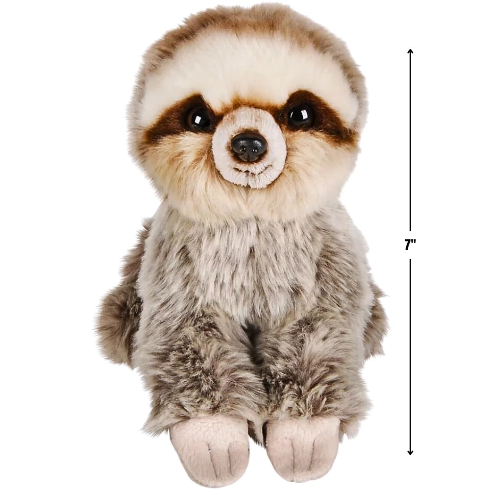 Rhode Island Novelty 1 Inch Heirloom Buttersoft Sloth, One Per Order